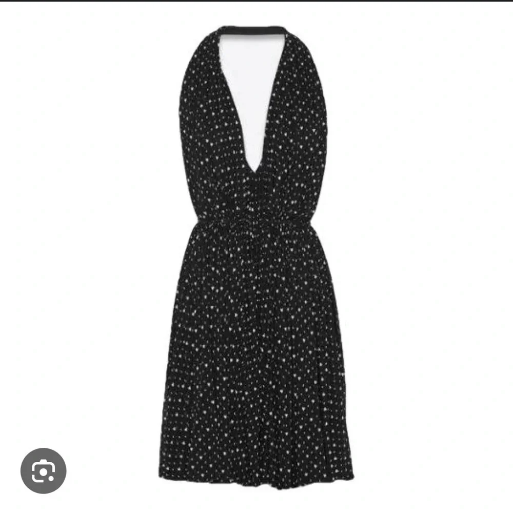 Saint Laurent Black Halter Dress - Picture 1 of 5